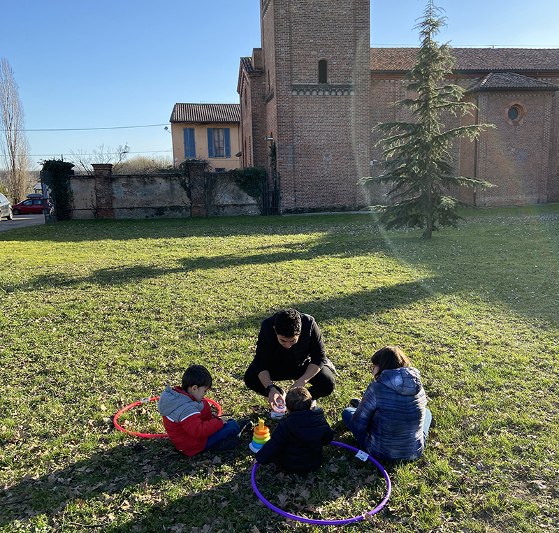 I ragazzi di Dolfin a Monlue